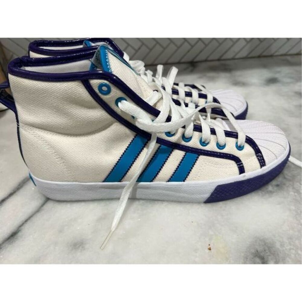 Adidas 2009 NZA Shell Mid Top "NBA Hornets" G05976 RARE Women's 11